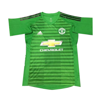 2018-19 Manchester United Green Goalkeeper Soccer Jersey Shirt