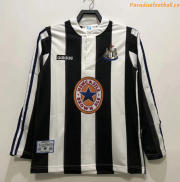 1995-97 Newcastle Retro Long Sleeve Home Soccer Jersey Shirt