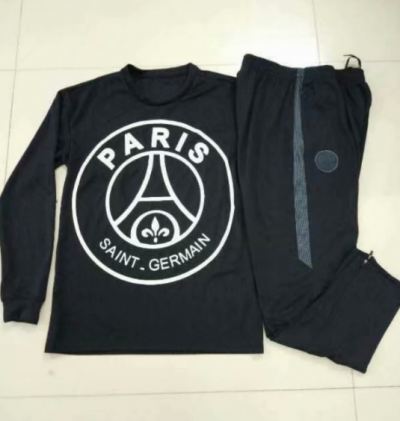 2019 PSG Black Training Suit