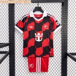 2026-27 Fulham FC Away Kids Soccer Kits Shirt With Shorts