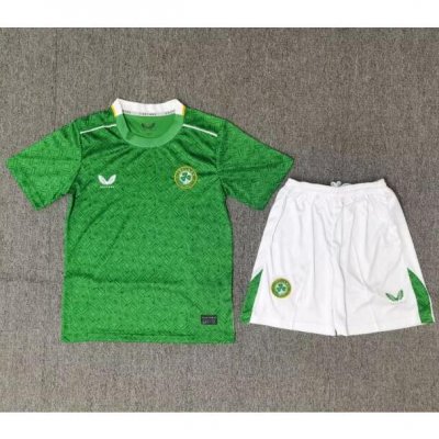 2024 Euro Cup Ireland Kids Home Soccer Kits Shirt with Shorts