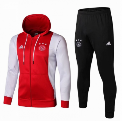 2019-20 Ajax Red Training Kit (Hoodie Jacket Top+Trouser)