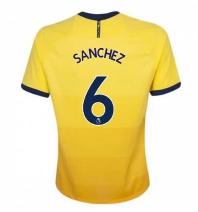 2020-21 Tottenham Hotspur Third Away Soccer Jersey Shirt SANCHEZ 6