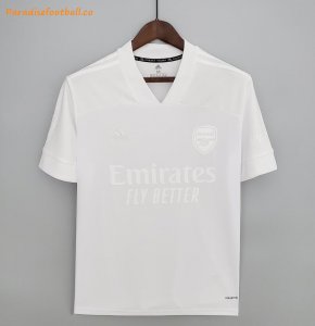 2021-22 Arsenal Whiteout Special Soccer Jersey Shirt