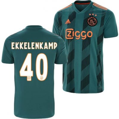 2019-20 Ajax Away Soccer Jersey Shirt Jurgen Ekkelenkamp 40