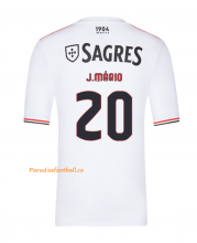 2021-22 Benfica Away Soccer Jersey Shirt with J.Mário 20 printing