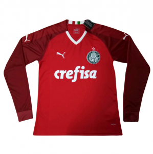 2019-2020 Palmeiras LS Red Soccer Jersey Shirt