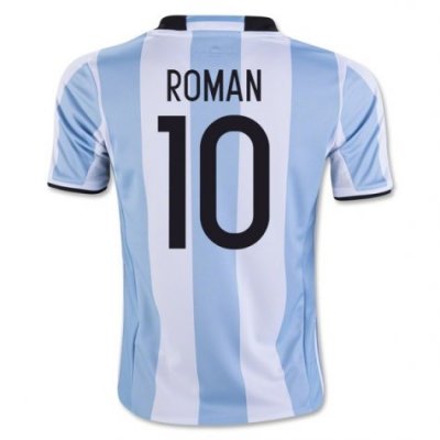 2016 Argentina Roman 10 Home Soccer Jersey