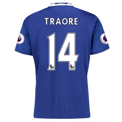2016-17 Chelsea 14 TRAORE Home Soccer Jersey
