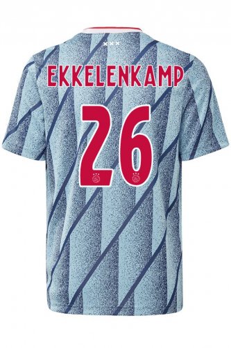 2020-21 Ajax Away Soccer Jersey Shirt Jurgen Ekkelenkamp #26
