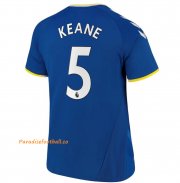 2021-22 Everton Home Soccer Jersey Shirt with Keane 5 printing