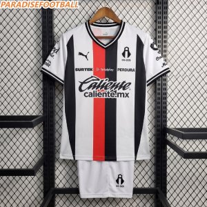 2026-27 Atlas de Guadalajara Away Kids Soccer Kits Shirt With Shorts