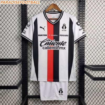 2026-27 Atlas de Guadalajara Away Kids Soccer Kits Shirt With Shorts