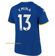 2021-22 Everton Home Soccer Jersey Shirt with Y.Mina 13 printing