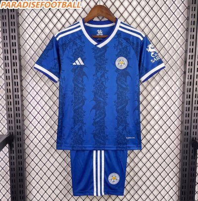 2026-27 Leicester City Home Kids Soccer Kits Shirt With Shorts
