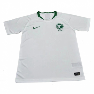 2018 World Cup Saudi Arabia White Home Soccer Jersey