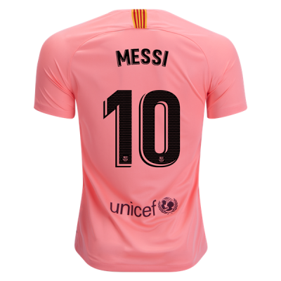 2018-19 FC Barcelona Third Soccer Jersey Shirt Lionel Messi #10