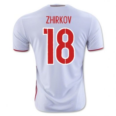 2016 Russia Zhirkov 18 Away Soccer Jersey