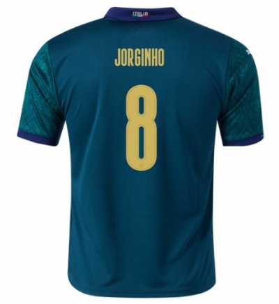 2020 EURO Italy Third Away Soccer Jersey Shirt Jorginho 8