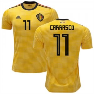2018 World Cup Belgium Away Soccer Jersey Shirt Yannick Carrasco #11