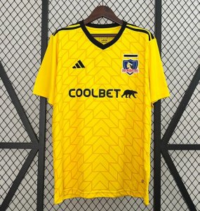 2024-25 Colo-Colo Goalkeeper Yellow Soccer Jersey Shirt