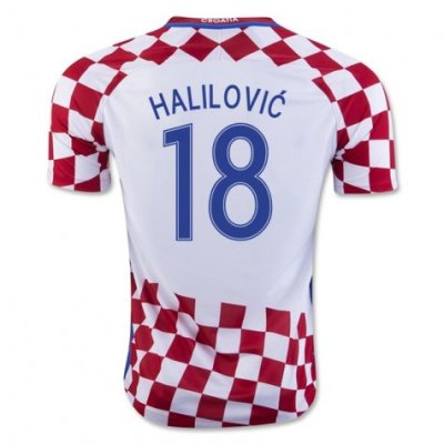 2016 Croatia Halilovic 18 Home Soccer Jersey