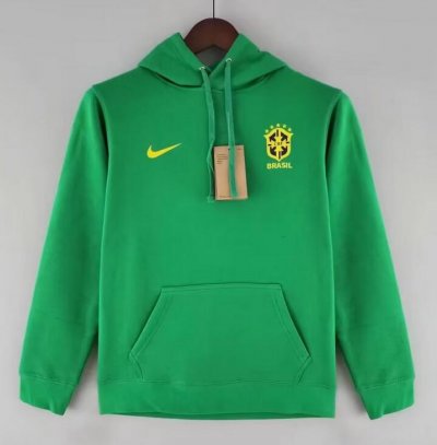 2022 FIFA World Cup Brazil Green Hoodie Sweatshirt
