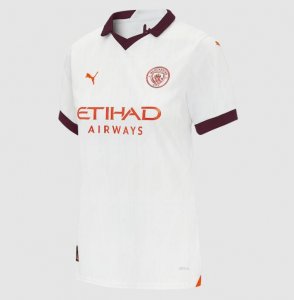 2023-24 Manchester City Women Away Soccer Jersey Shirt