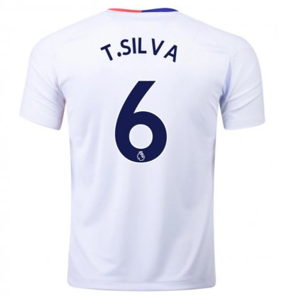 2020-21 Chelsea Fourth Away Soccer Jersey Shirt THIAGO SILVA #6