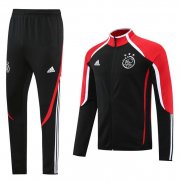2021-22 Ajax Black Teamgeist Training Kits Jacket with Pants