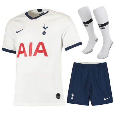 2019-20 Tottenham Hotspur Home Soccer Whole Kit (Shirt + Shorts + Socks)