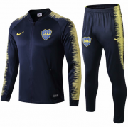 2018-19 Boca Juniors Royal Blue Stripe Training Kit (Jacket+Trouser)