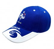 France National Blue White Soccer Cap