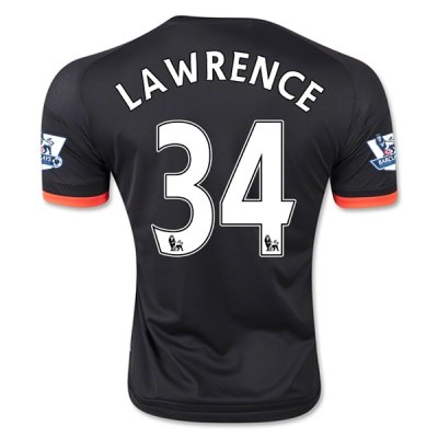 2015-16 Manchester United LAWRENCE #34 Third Soccer Jersey