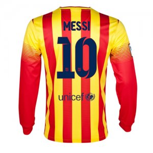 13-14 Barcelona #10 Messi Away Long Sleeve Soccer Jersey Shirt 13-14 Barcelona #10 Messi Away Long Sleeve Soccer Jersey Shirt