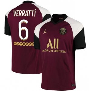 2020-21 PSG Third Away Soccer Jersey Shirt Verratti 6