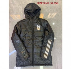 2020-21 Argentina Black Cotton Warn Coat