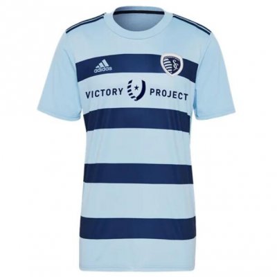 2021-22 Sporting Kansas City Home Soccer Jersey Shirt