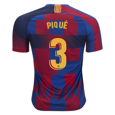 FC Barcelona "What the Barca" 18/19 Home Soccer Jersey Shirt Gerard Pique #3