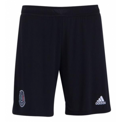 2019 Gold Cup Mexico Home Black Soccer Shorts