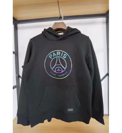 2020-21 PSG Black Hoody Sweater Top