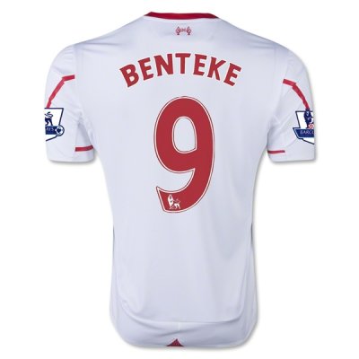 2015-16 Liverpool BENTEKE #9 Away Soccer Jersey