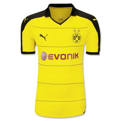 2015-16 Borussia Dortmund Home Soccer Jersey