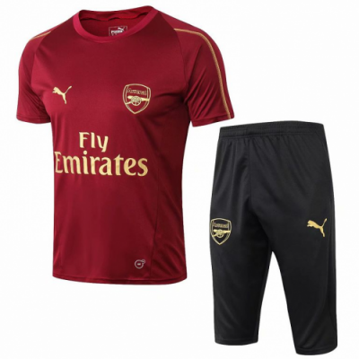 2018-19 Arsenal Red Short Sleeve Training Kits