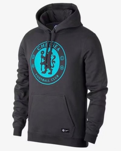 2017-18 chelsea Dark Grey Hoody