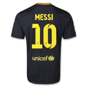 13-14 Barcelona #10 MESSI Away Black Soccer Jersey Shirt 13-14 Barcelona #10 MESSI Away Black Soccer Jersey Shirt