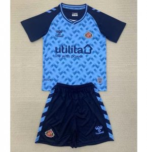 2024-25 Sunderland Kids Goalkeeper Soccer Kits Shirt With Shorts