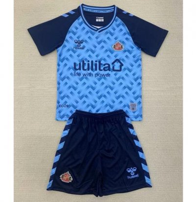 2024-25 Sunderland Kids Goalkeeper Soccer Kits Shirt With Shorts