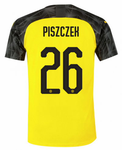 2019-20 Borussia Dortmund Cup Home Soccer Jersey Shirt Piszczek 26