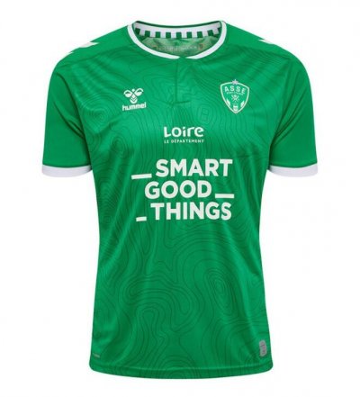2022-23 AS Saint-Etienne Home Soccer Jersey Shirt